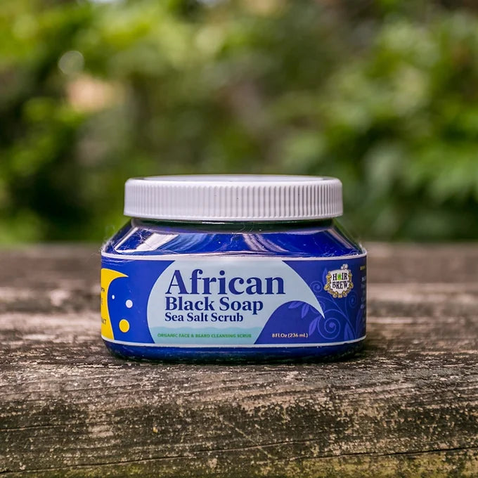 African Black Soap Sea Salt Scrub